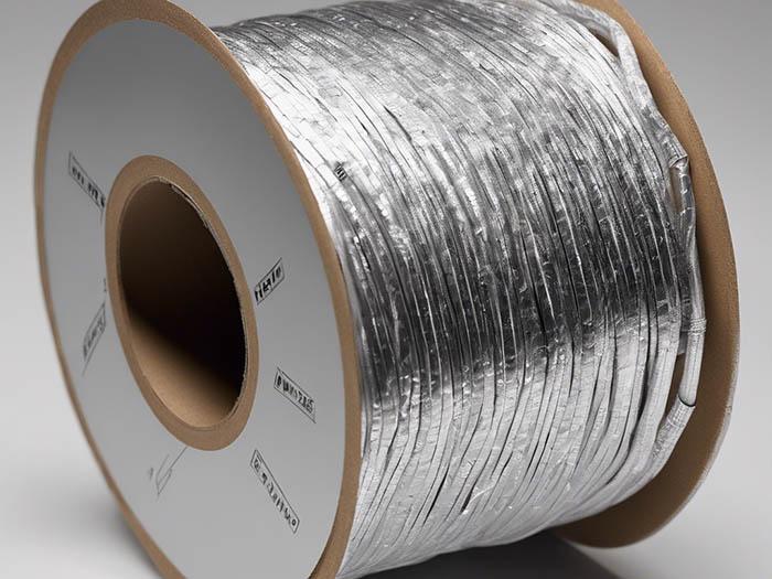 Feuille d'aluminium pour l'isolation et l'enveloppement de câbles