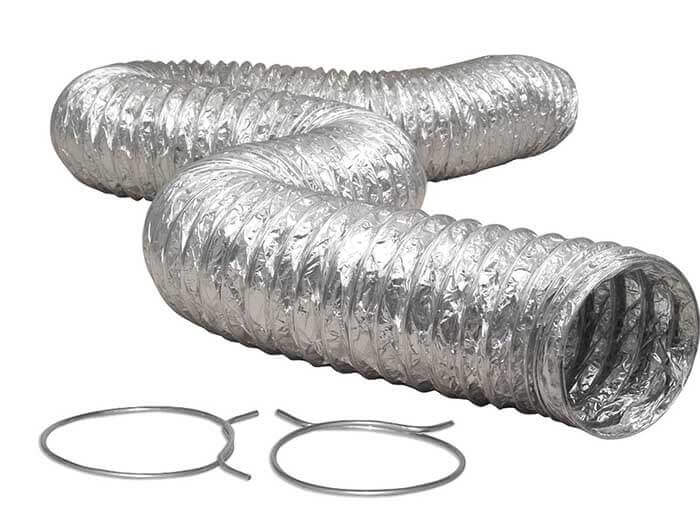 Aluminium foil HVAC Ducts