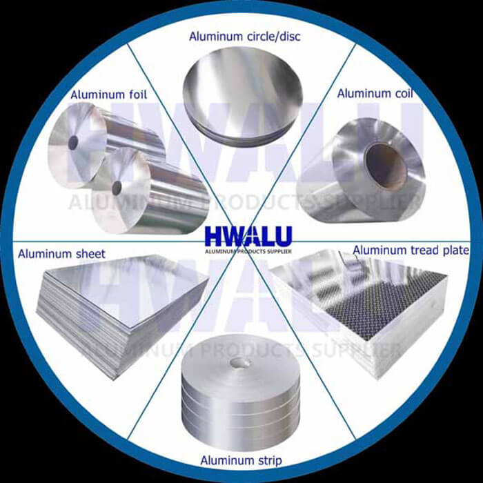 Prodotti in alluminio di alluminio Huasheng