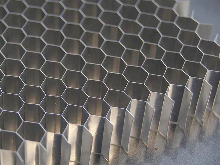 Honeycomb aluminum foil