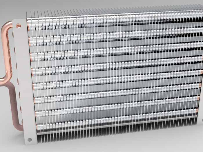 Air conditioning heat exchanger