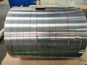 Aluminium strips for transformers