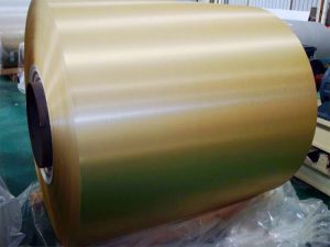 Glod Colored Aluminium Foil