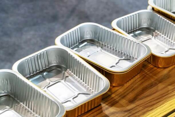 Malinis na aluminyo foil para sa recyclable