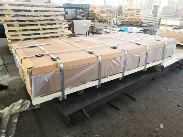 Empaquetado Huasheng 5754 Chapa de aluminio