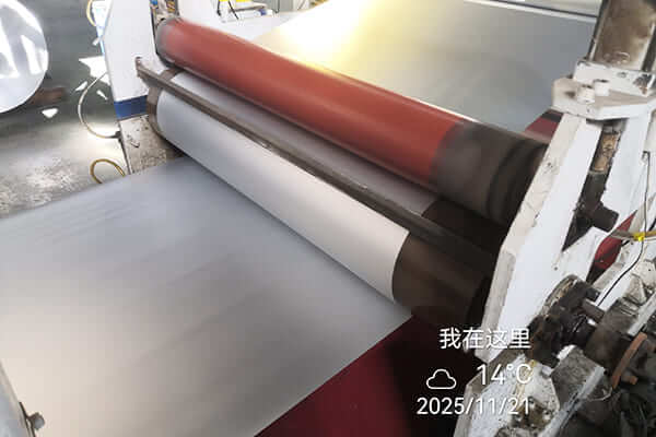 Huasheng Coated Aluminum Foil Production