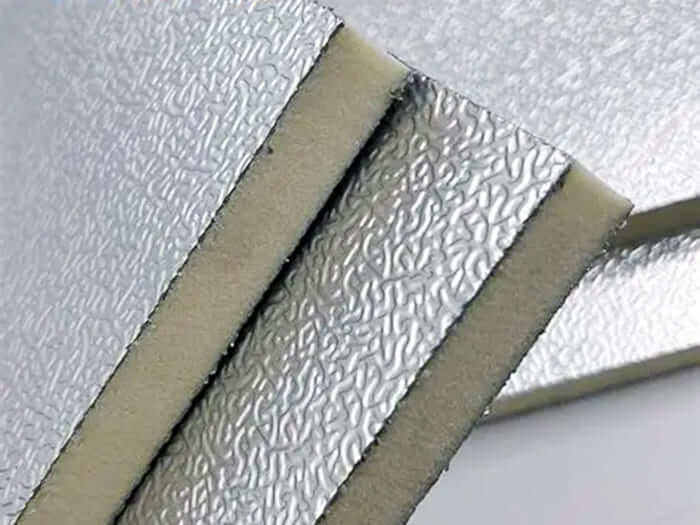 8011 Embossed Coated Aluminum Foil For PIR