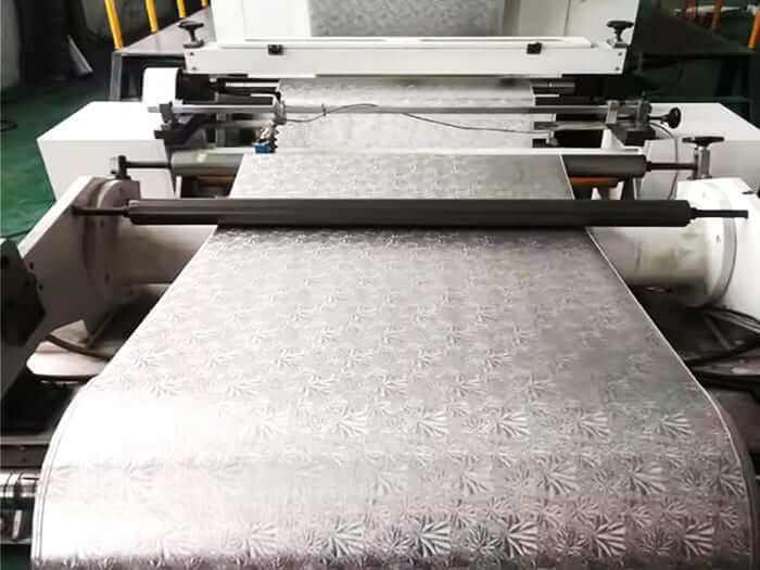 Embossed Aluminum Foil Production
