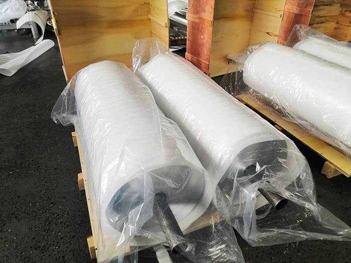 140माइक्रोन 3003 H24 Coated Aluminum Foil Packaged by Huasheng