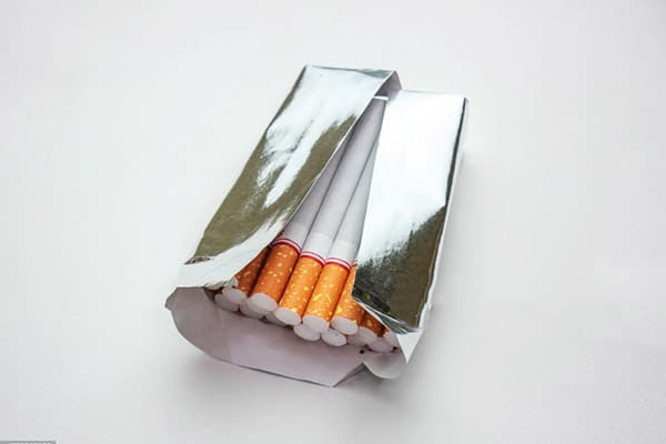 Details of Cigarette Packaging Aluminum Foil