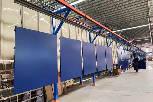 Huasheng Production of 3003 Fluorocarbon Coated Aluminum Plate